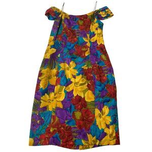 Floral Midi Dress - Multicolor